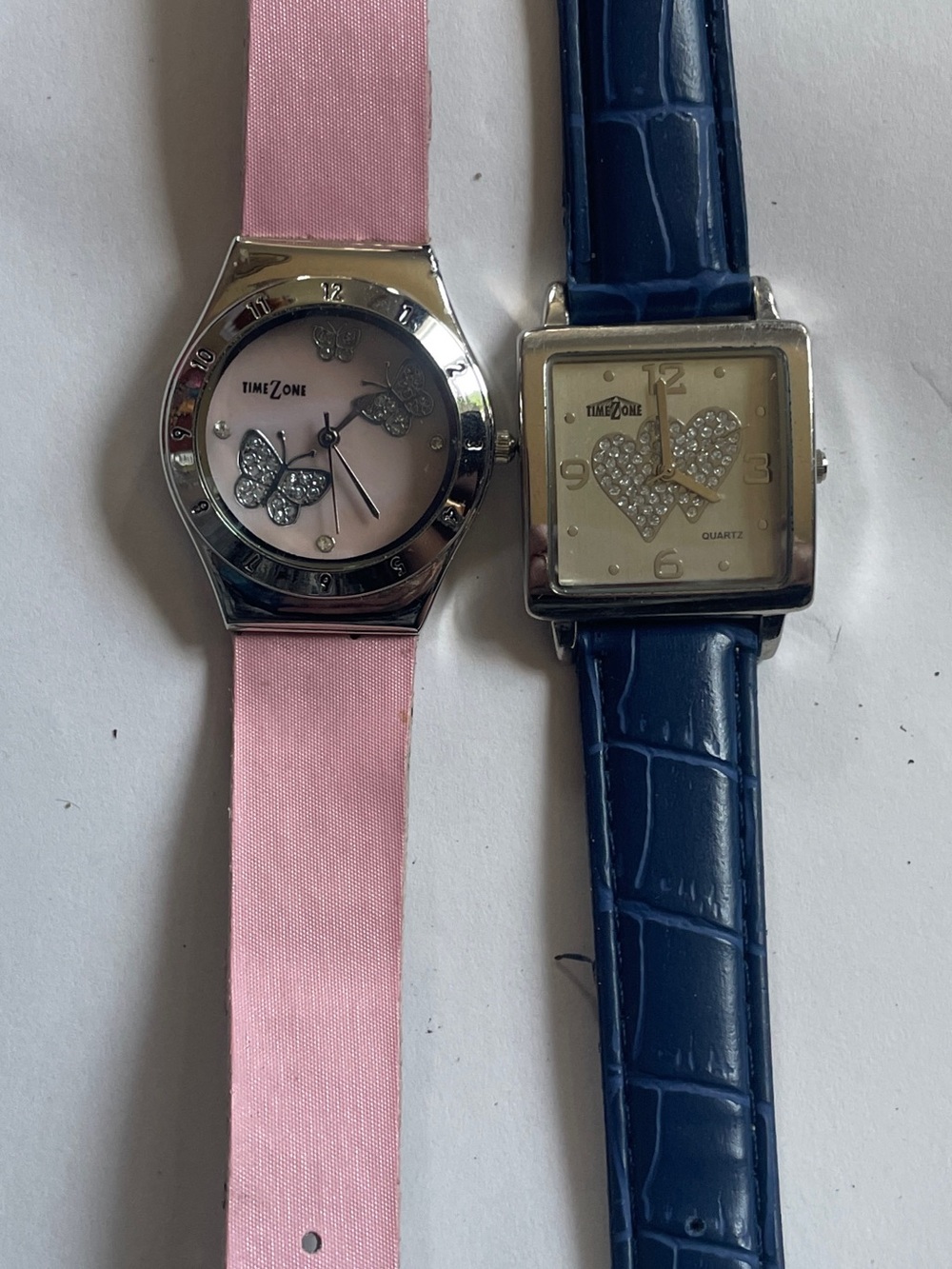 Women's Pink Butterfly Watch